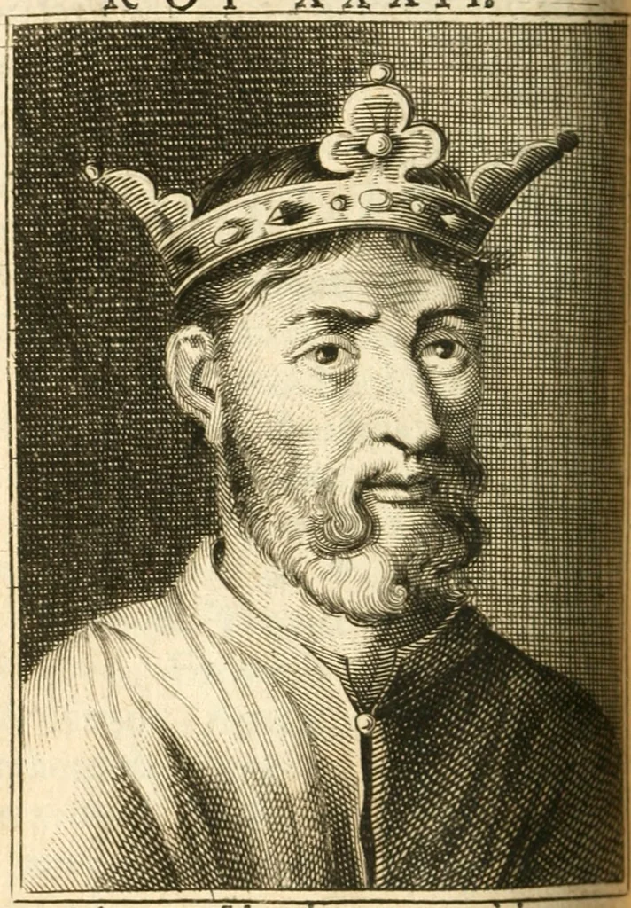 An illustration from Abbregé chronologique, ou Extraict de l'histoire de France, 1676, leaf 273
