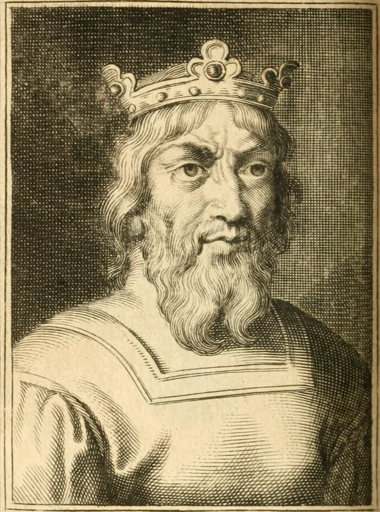 An illustration from Abbregé chronologique, ou Extraict de l'histoire de France, 1676, leaf 355