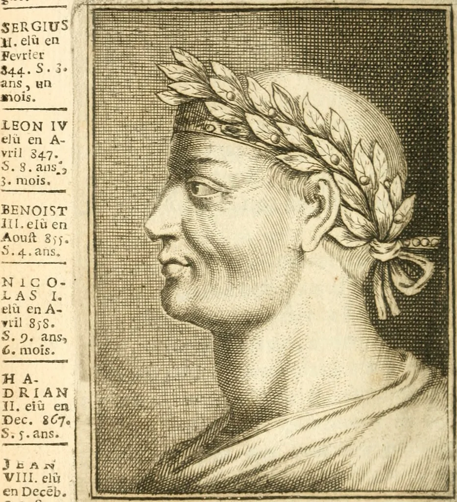 An illustration from Abbregé chronologique, ou Extraict de l'histoire de France, 1676, leaf 61