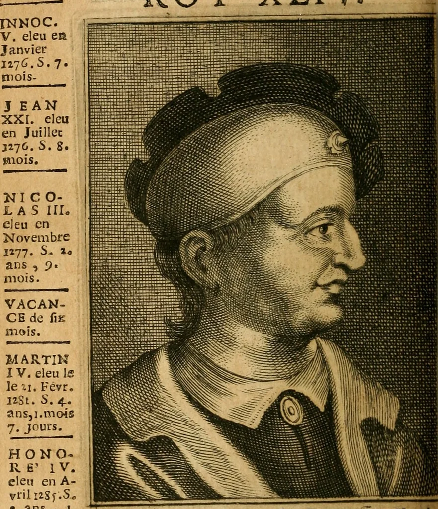 An illustration from Abbregé chronologique, ou Extraict de l'histoire de France, 1676, leaf 467