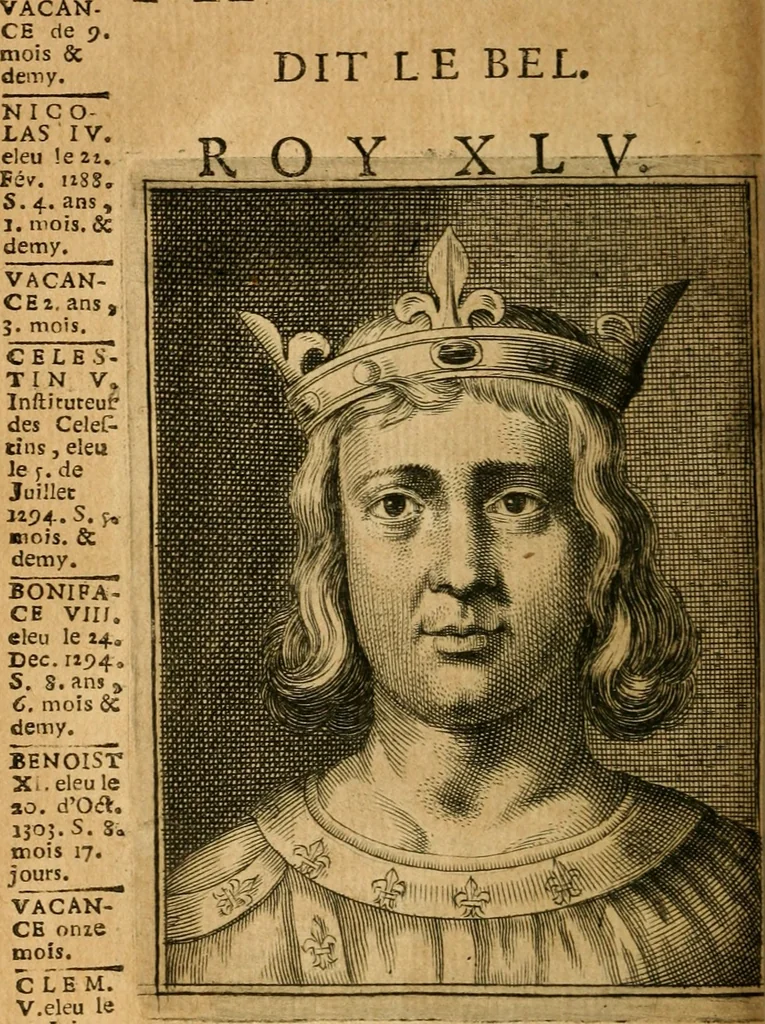 An illustration from Abbregé chronologique, ou Extraict de l'histoire de France, 1676, leaf 507