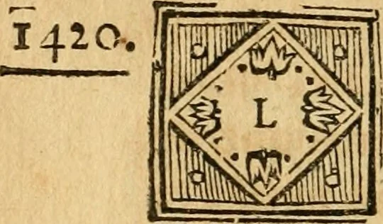 An illustration from Abbregé chronologique, ou Extraict de l'histoire de France, 1676, leaf 411