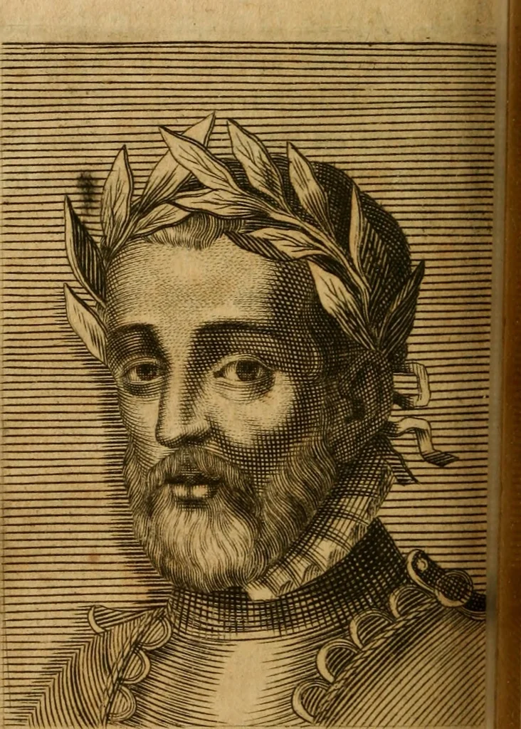 An illustration from Abbregé chronologique, ou Extraict de l'histoire de France, 1676, leaf 561