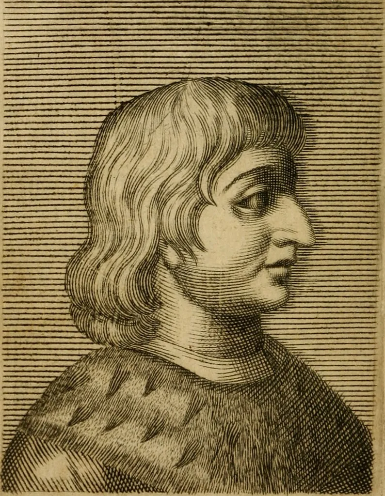 An illustration from Abbregé chronologique, ou Extraict de l'histoire de France, 1676, leaf 9