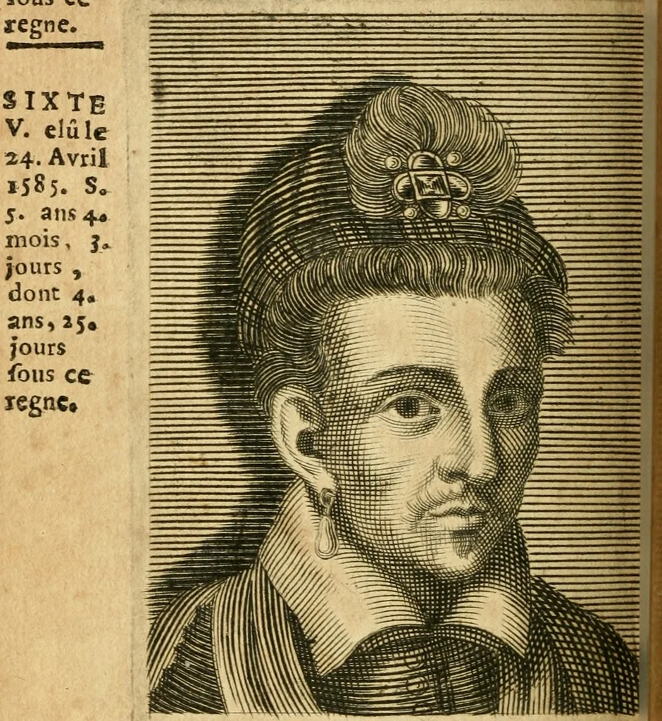 An illustration from Abbregé chronologique, ou Extraict de l'histoire de France, 1676, leaf 361