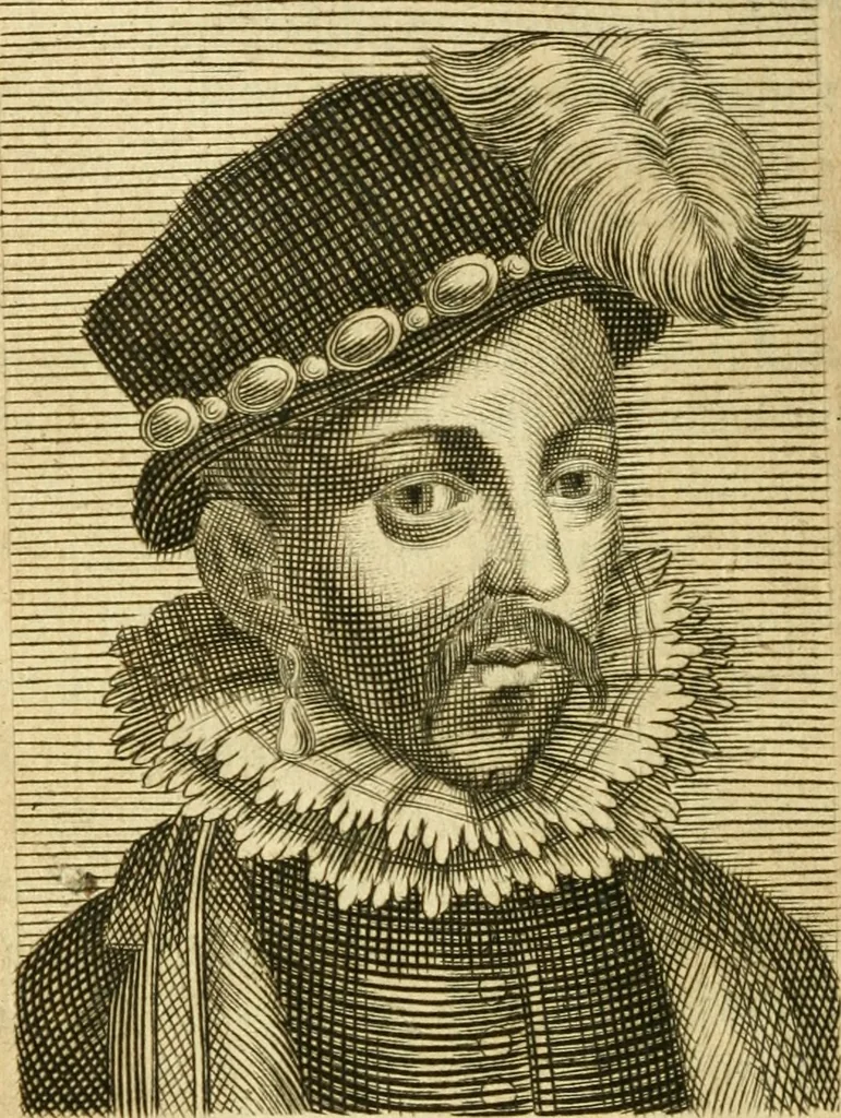 An illustration from Abbregé chronologique, ou Extraict de l'histoire de France, 1676, leaf 81