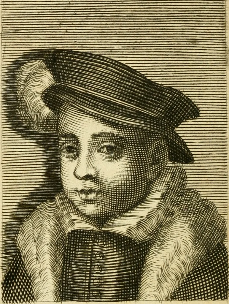 An illustration from Abbregé chronologique, ou Extraict de l'histoire de France, 1676, leaf 9