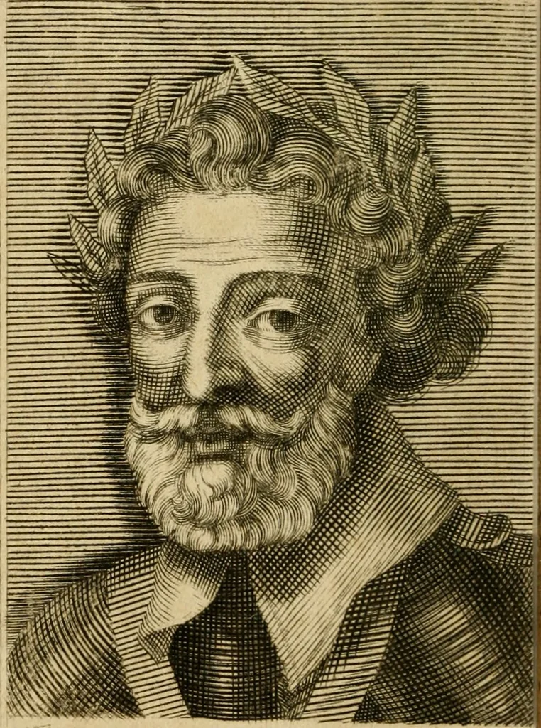 An illustration from Abbregé chronologique, ou Extraict de l'histoire de France, 1676, leaf 9