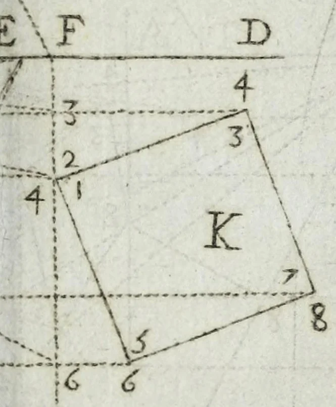 An illustration from Abbreviations des plus difficiles operations de perspective pratique : soulagement tres-grand aux curieux de cét art, principalement aux vrais peintres, qui operent auec connoissance de raison, 1644, leaf 119