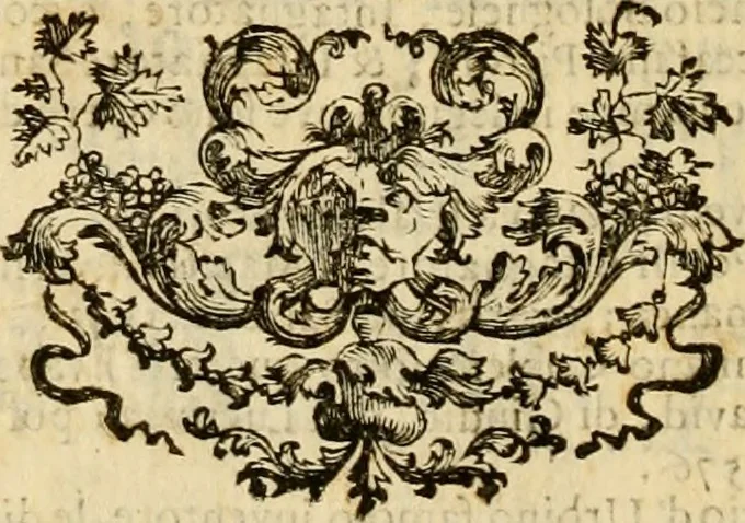 An illustration from Abcedario pittorico : nel quale compendiosamente sono descritte le patrie, i maestri, ed i tempi, ne' quali fiorirono circa quattro mila professori di pittura, di scultura, e d'architettura : diviso in tre parti ..., 1704, leaf 425