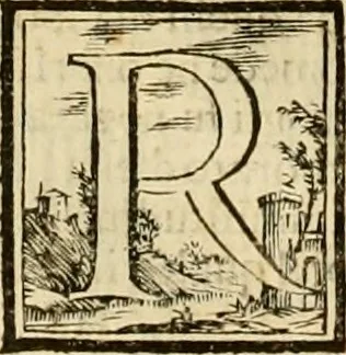An illustration from Abcedario pittorico : nel quale compendiosamente sono descritte le patrie, i maestri, ed i tempi, ne' quali fiorirono circa quattro mila professori di pittura, di scultura, e d'architettura : diviso in tre parti ..., 1704, leaf 51