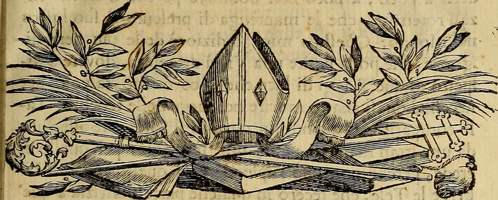 An illustration from Abcedario pittorico : nel quale compendiosamente sono descritte le patrie, i maestri, ed i tempi, ne' quali fiorirono circa quattro mila professori di pittura, di scultura, e d'architettura : diviso in tre parti ..., 1704, leaf 6