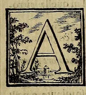 An illustration from Abcedario pittorico : nel quale compendiosamente sono descritte le patrie, i maestri, ed i tempi, ne' quali fiorirono circa quattro mila professori di pittura, di scultura, e d'architettura : diviso in tre parti ..., 1704, leaf 64
