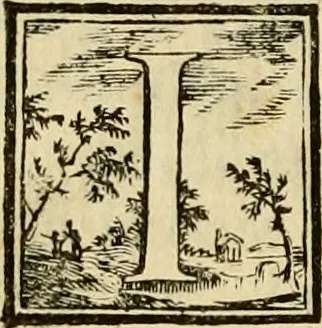 An illustration from Abcedario pittorico : nel quale compendiosamente sono descritte le patrie, i maestri, ed i tempi, ne' quali fiorirono circa quattro mila professori di pittura, di scultura, e d'architettura : diviso in tre parti ..., 1704, leaf 9