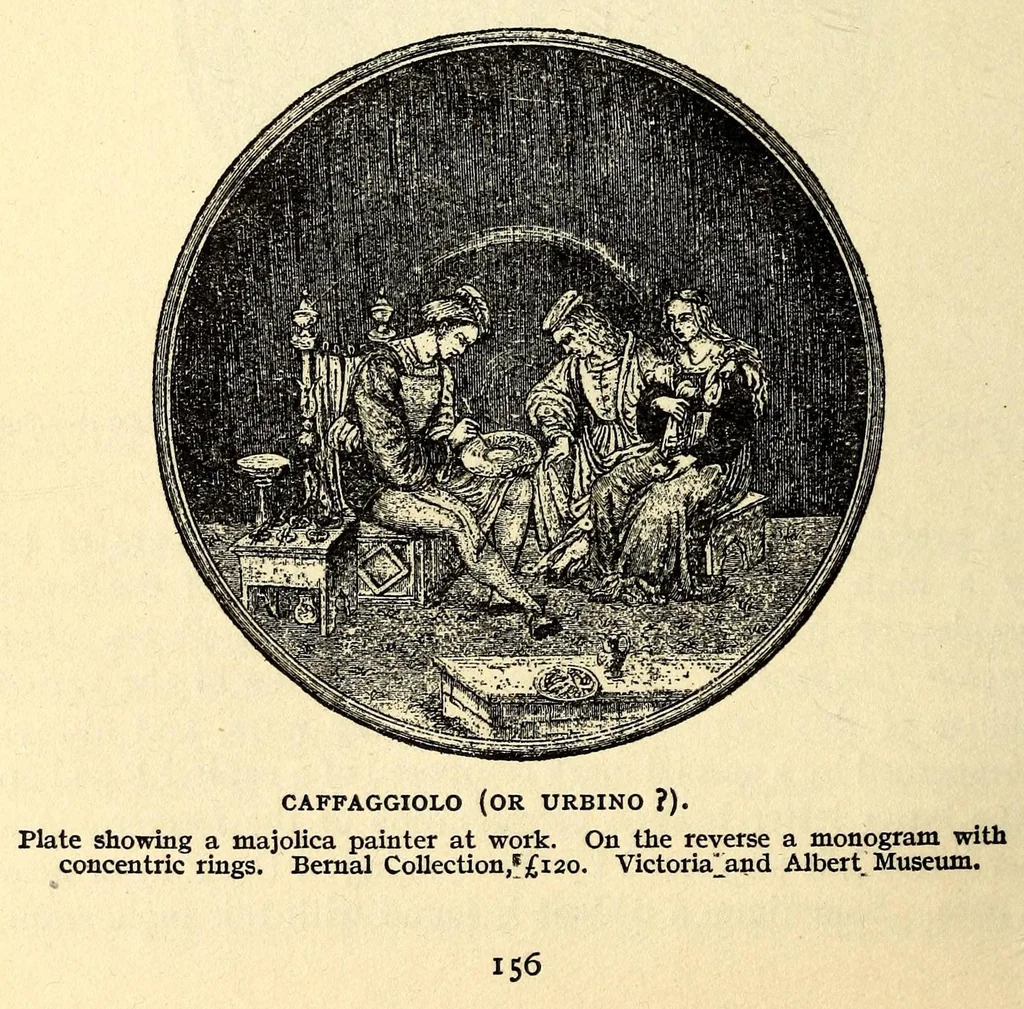 An illustration from The ABC of collecting old continental pottery, 1913, leaf 220