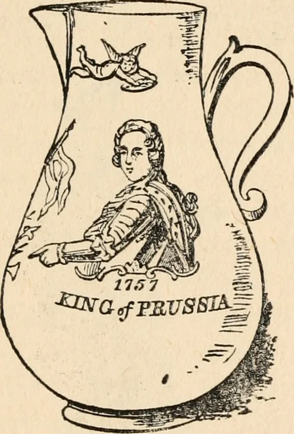 An illustration from The ABC of collecting old English china, giving short history of the English factories, and showing how to apply tests for unmarked china before 1800, 1908, leaf 12