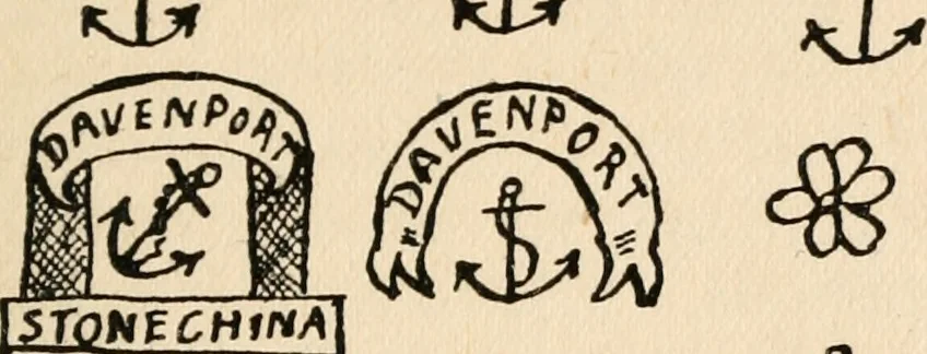 An illustration from The ABC of collecting old English china, giving short history of the English factories, and showing how to apply tests for unmarked china before 1800, 1908, leaf 22
