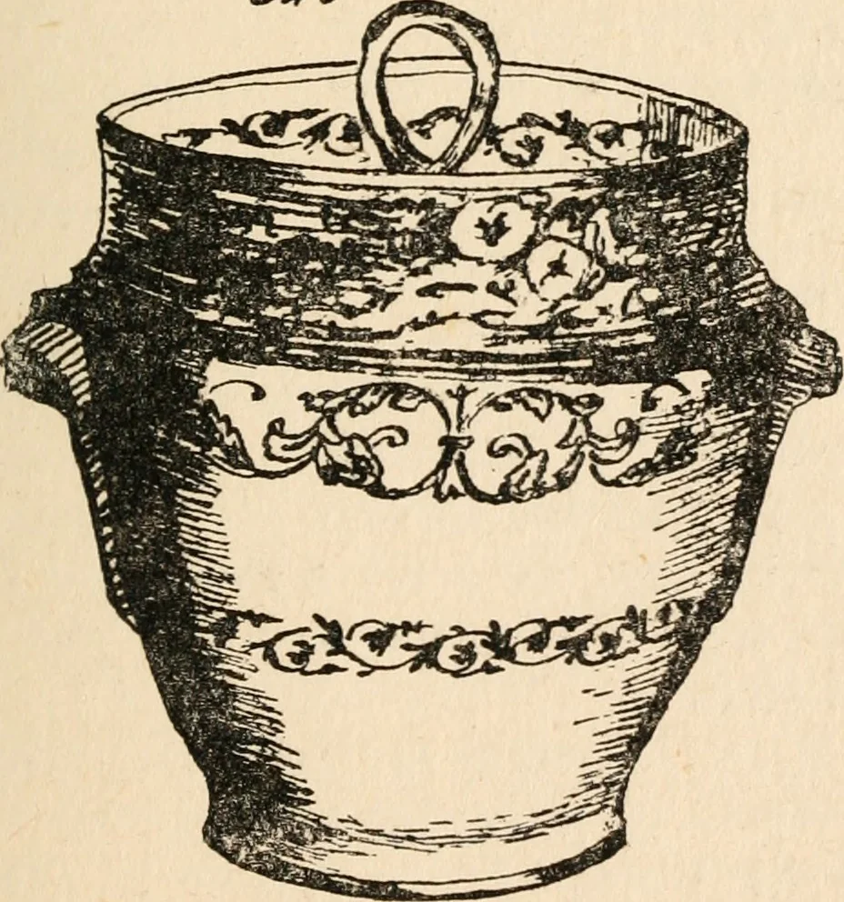 An illustration from The ABC of collecting old English china, giving short history of the English factories, and showing how to apply tests for unmarked china before 1800, 1908, leaf 44