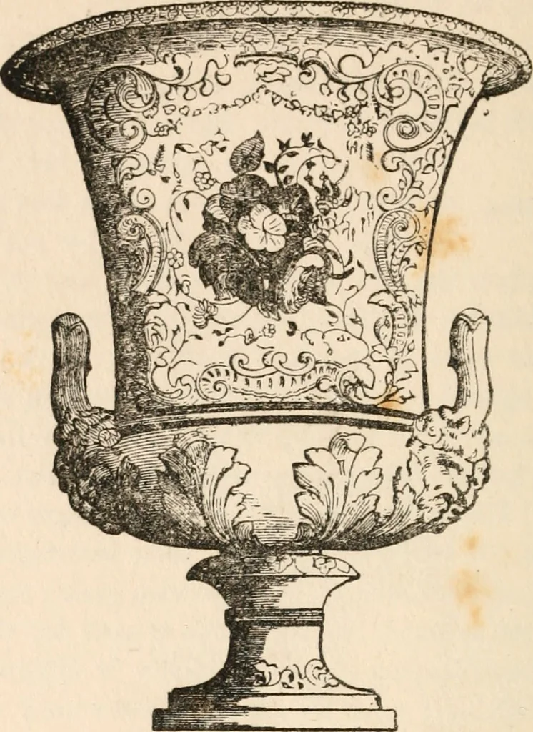 An illustration from The ABC of collecting old English china, giving short history of the English factories, and showing how to apply tests for unmarked china before 1800, 1908, leaf 97