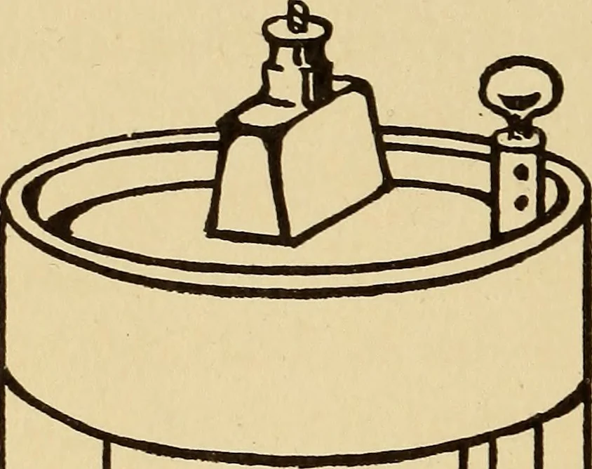 An illustration from A-B-C of electricity, 1915, leaf 115