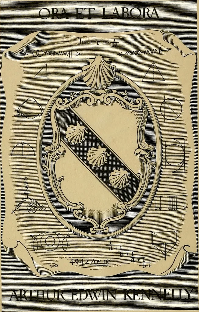 An illustration from The ABC of the X rays, 1896, leaf 1