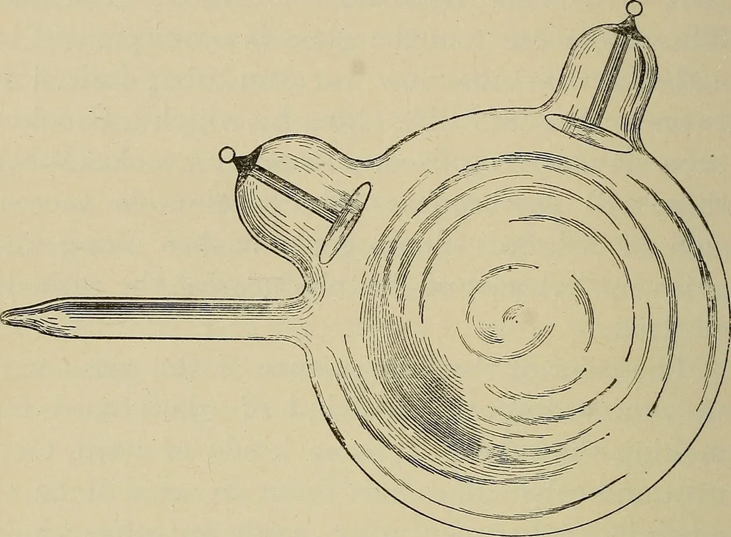 An illustration from The ABC of the X rays, 1896, leaf 117
