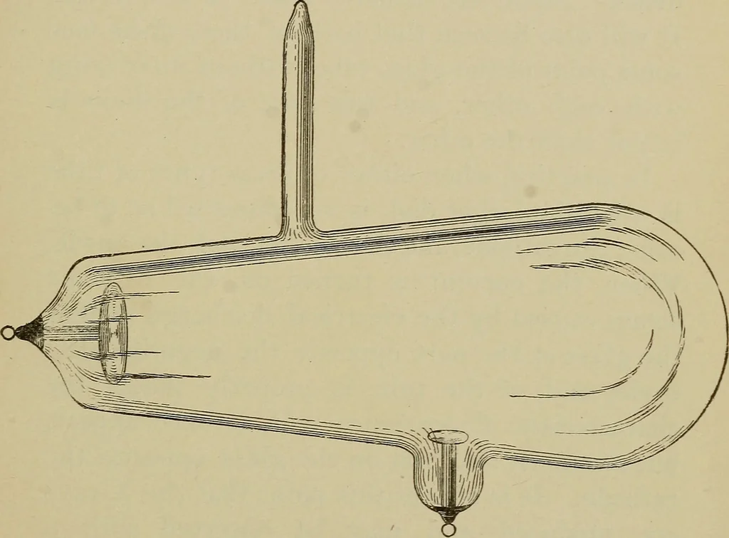 An illustration from The ABC of the X rays, 1896, leaf 118