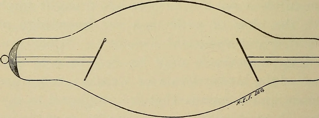 An illustration from The ABC of the X rays, 1896, leaf 127