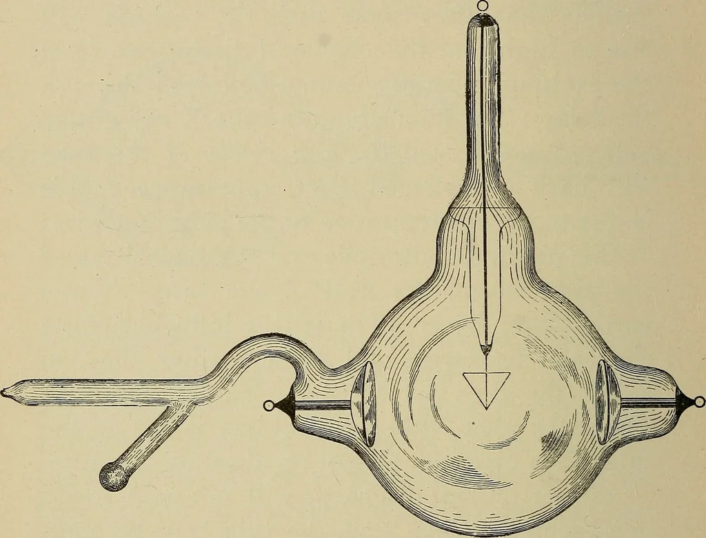 An illustration from The ABC of the X rays, 1896, leaf 137