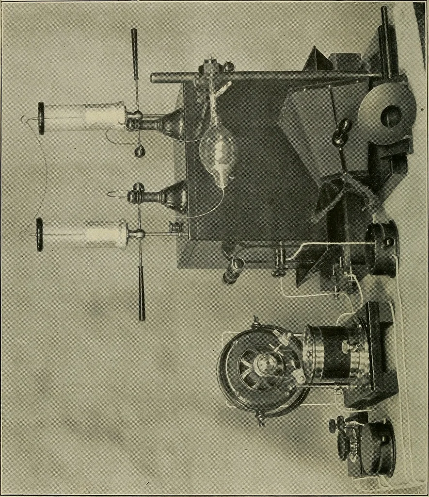 An illustration from The ABC of the X rays, 1896, leaf 5