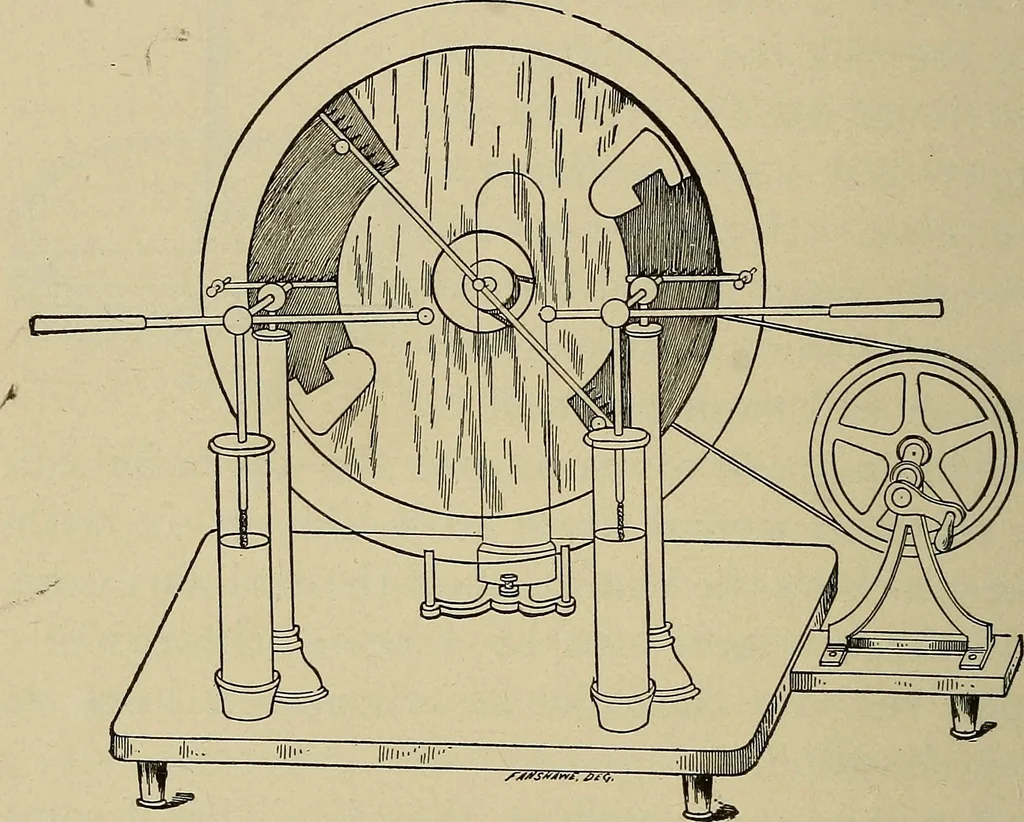An illustration from The ABC of the X rays, 1896, leaf 99