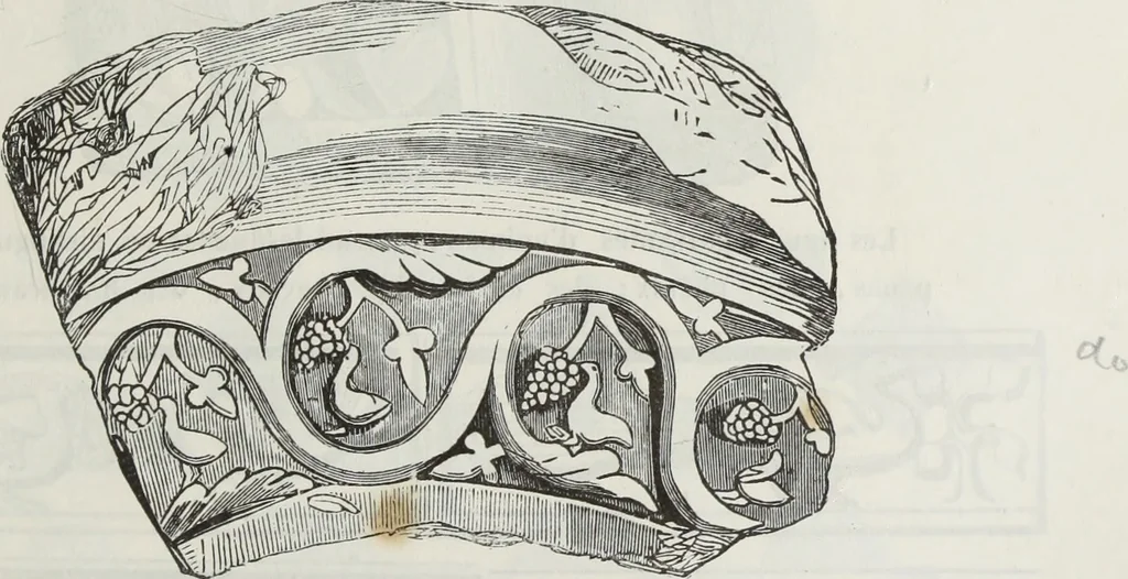 An illustration from Abécédaire, ou, Rudiment d'archéologie : architecture religieuse, 1886, leaf 100