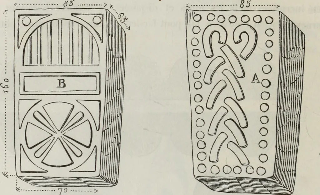An illustration from Abécédaire, ou, Rudiment d'archéologie : architecture religieuse, 1886, leaf 103