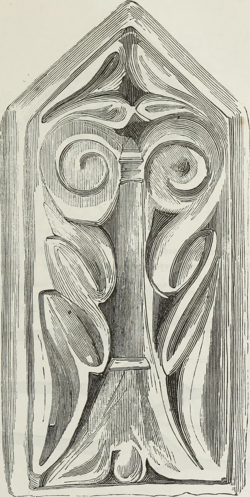 An illustration from Abécédaire, ou, Rudiment d'archéologie : architecture religieuse, 1886, leaf 104