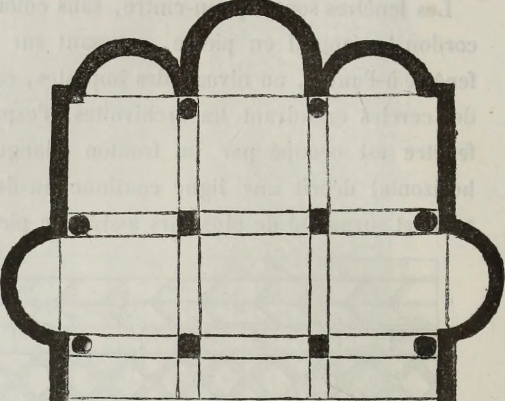 An illustration from Abécédaire, ou, Rudiment d'archéologie : architecture religieuse, 1886, leaf 111