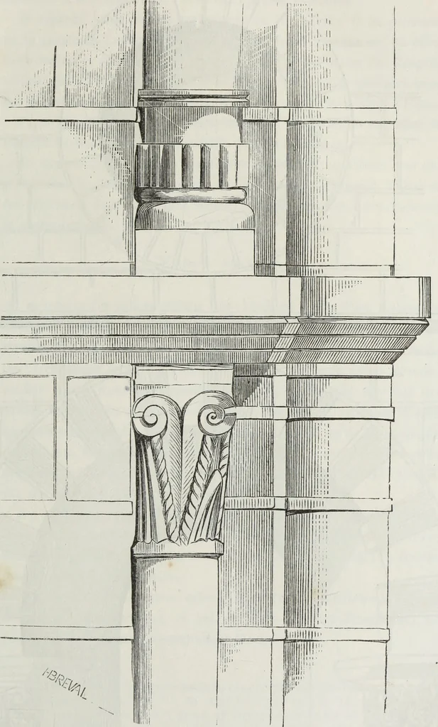 An illustration from Abécédaire, ou, Rudiment d'archéologie : architecture religieuse, 1886, leaf 126