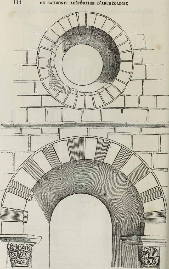 An illustration from Abécédaire, ou, Rudiment d'archéologie : architecture religieuse, 1886, leaf 127