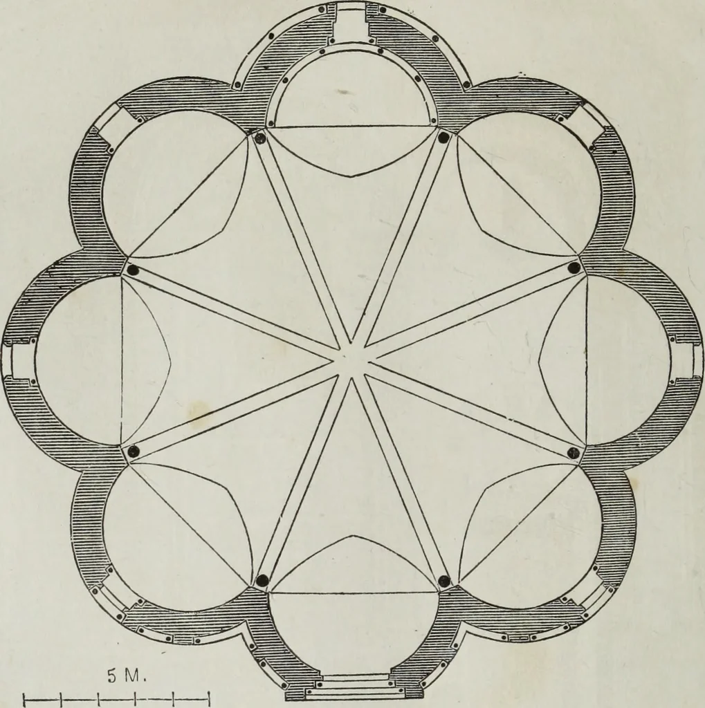 An illustration from Abécédaire, ou, Rudiment d'archéologie : architecture religieuse, 1886, leaf 145