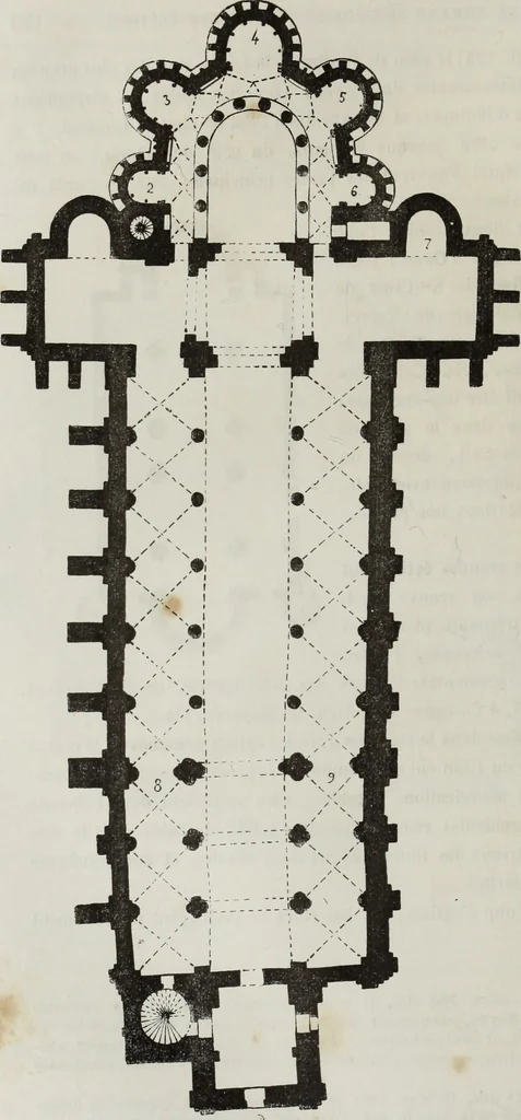 An illustration from Abécédaire, ou, Rudiment d'archéologie : architecture religieuse, 1886, leaf 147