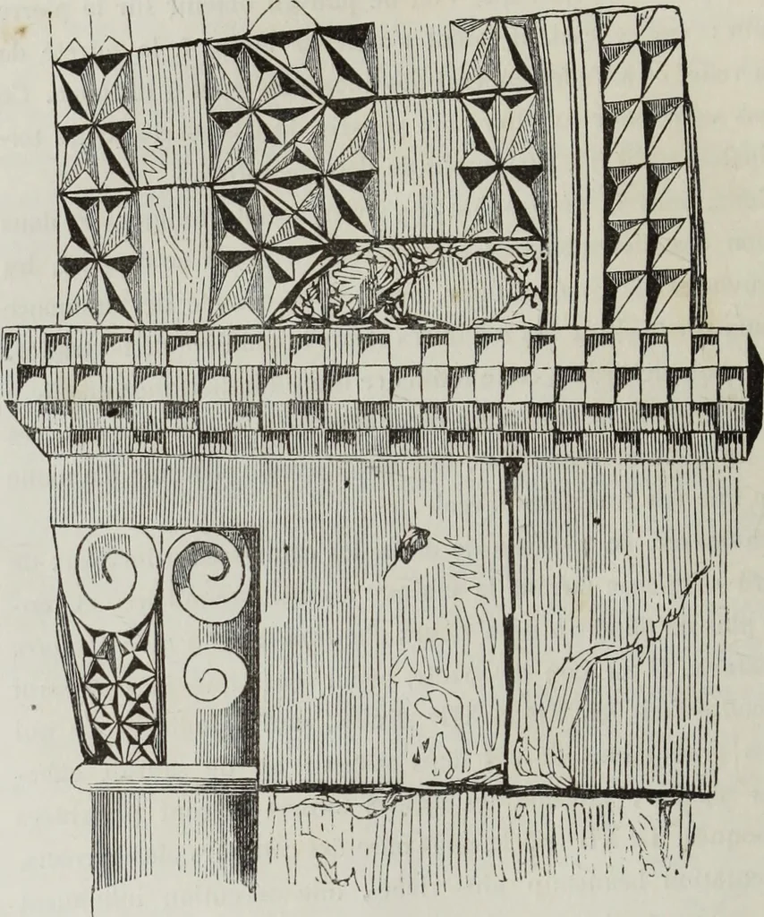 An illustration from Abécédaire, ou, Rudiment d'archéologie : architecture religieuse, 1886, leaf 153