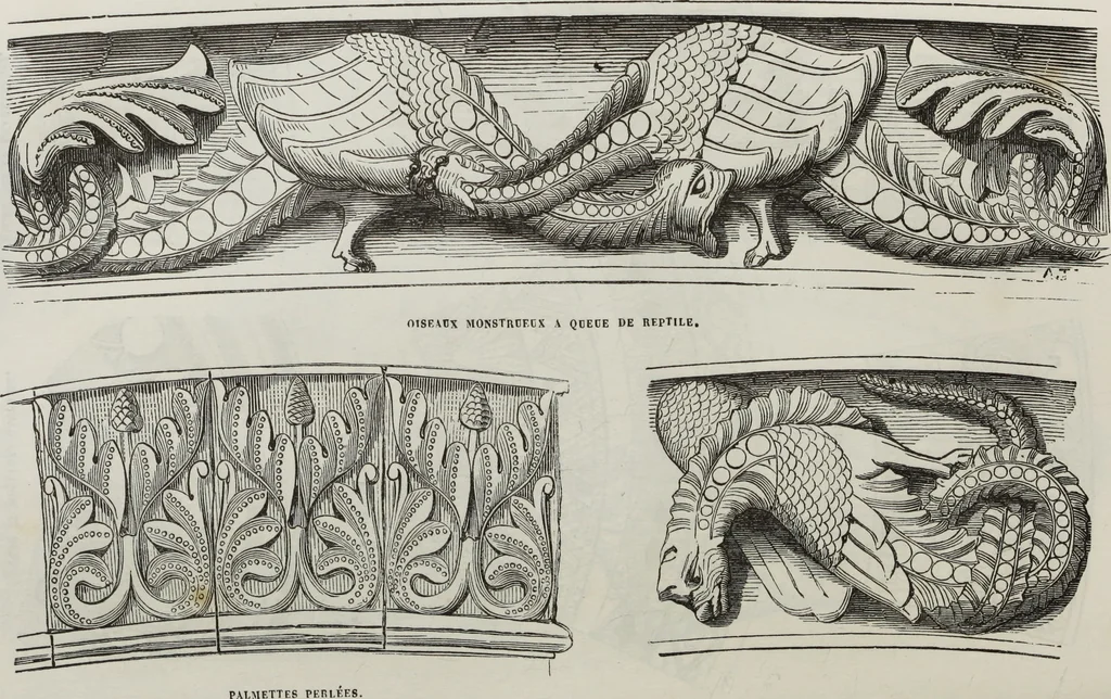 An illustration from Abécédaire, ou, Rudiment d'archéologie : architecture religieuse, 1886, leaf 161