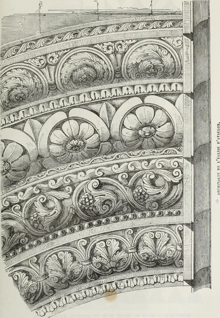 An illustration from Abécédaire, ou, Rudiment d'archéologie : architecture religieuse, 1886, leaf 164