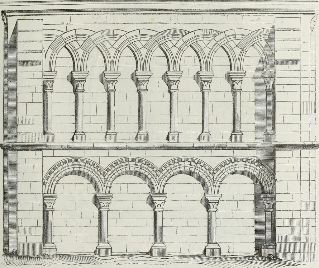 An illustration from Abécédaire, ou, Rudiment d'archéologie : architecture religieuse, 1886, leaf 168