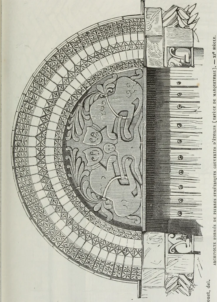 An illustration from Abécédaire, ou, Rudiment d'archéologie : architecture religieuse, 1886, leaf 170