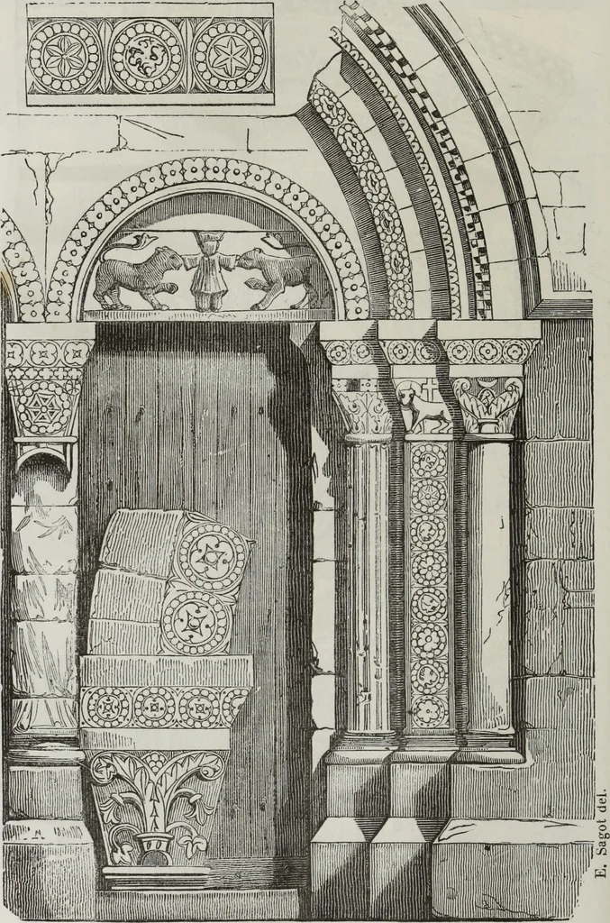An illustration from Abécédaire, ou, Rudiment d'archéologie : architecture religieuse, 1886, leaf 175