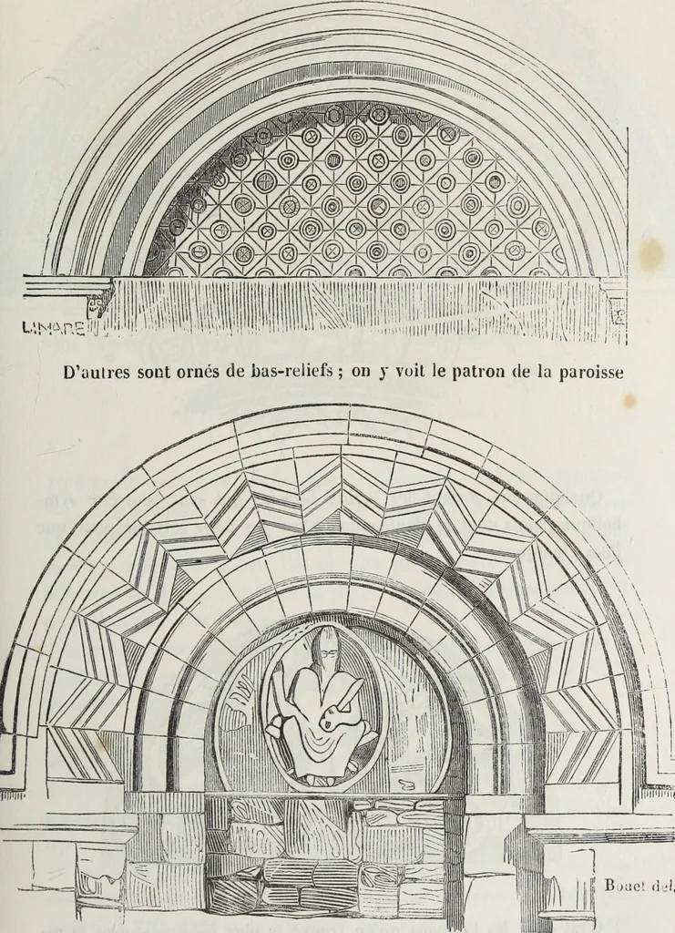 An illustration from Abécédaire, ou, Rudiment d'archéologie : architecture religieuse, 1886, leaf 176