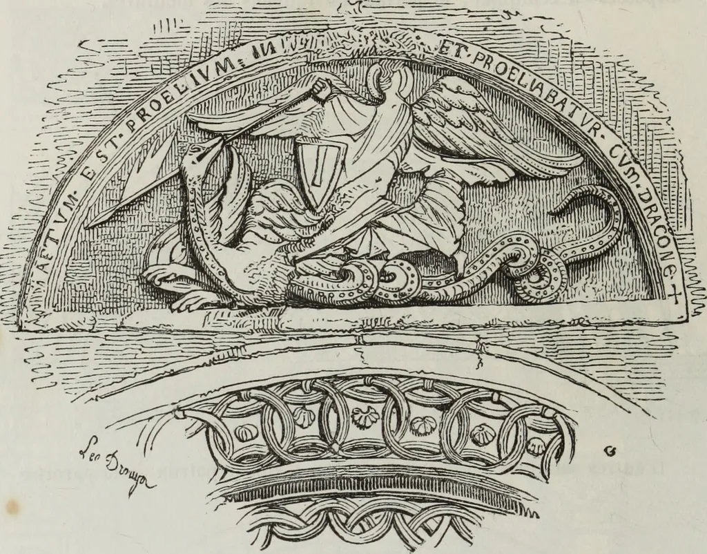 An illustration from Abécédaire, ou, Rudiment d'archéologie : architecture religieuse, 1886, leaf 177
