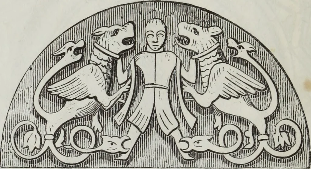 An illustration from Abécédaire, ou, Rudiment d'archéologie : architecture religieuse, 1886, leaf 177
