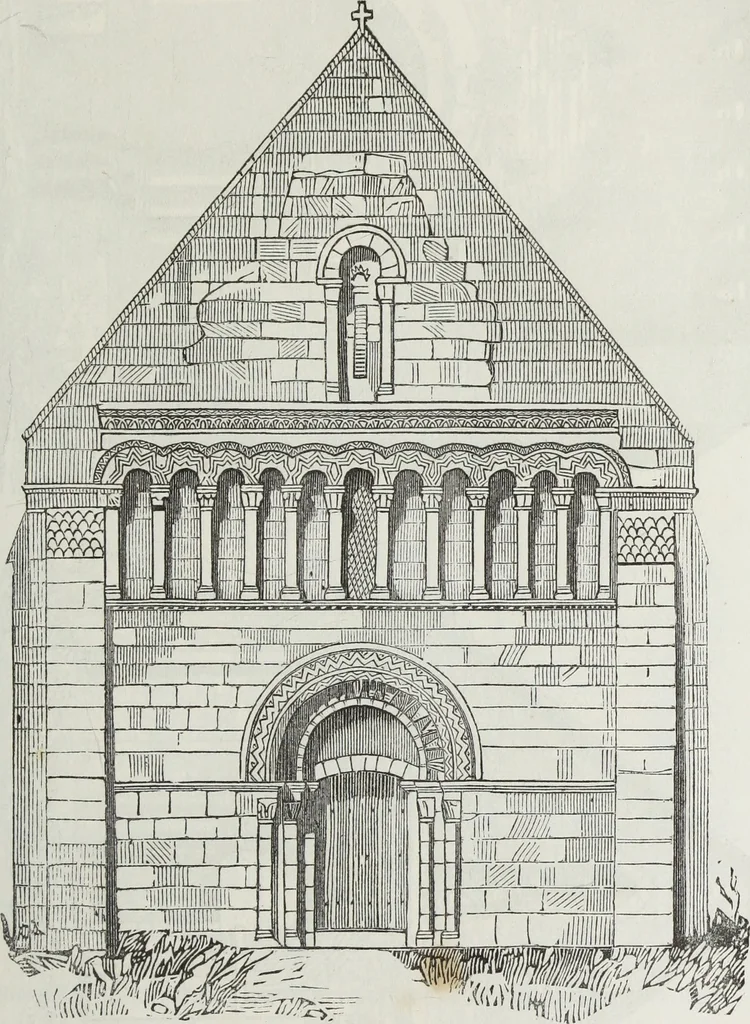 An illustration from Abécédaire, ou, Rudiment d'archéologie : architecture religieuse, 1886, leaf 182