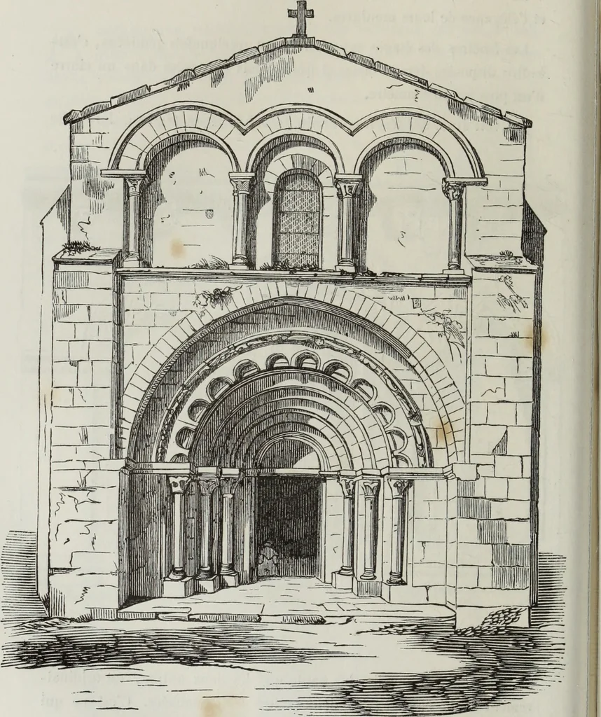 An illustration from Abécédaire, ou, Rudiment d'archéologie : architecture religieuse, 1886, leaf 201